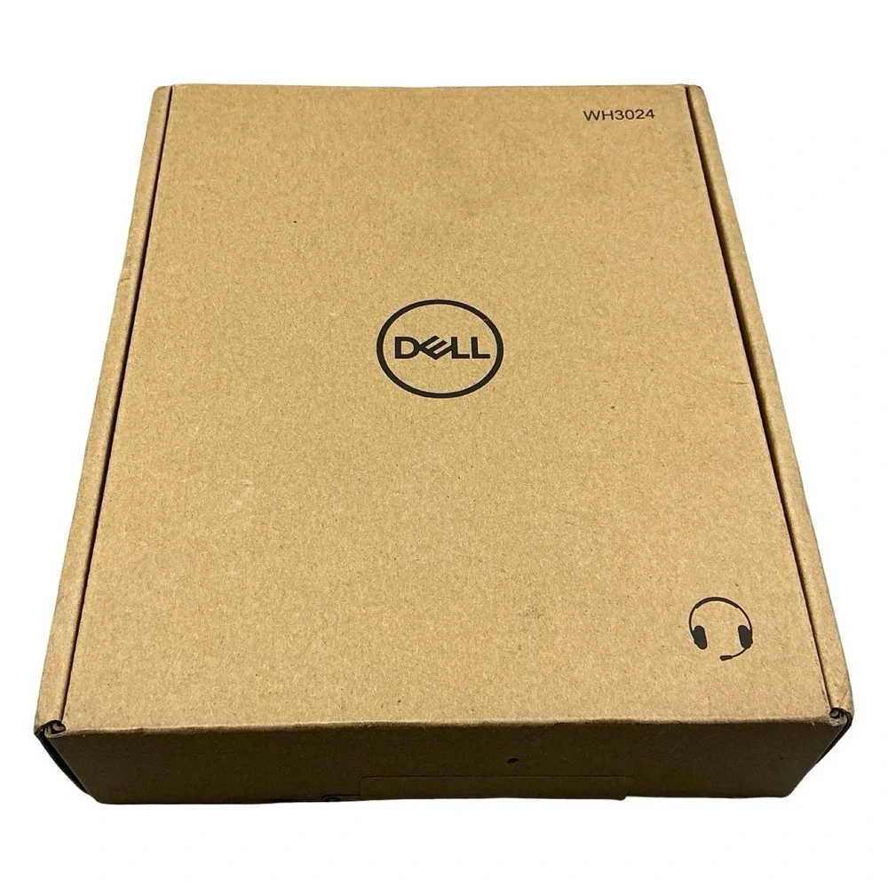 Dell Pro Wired Headset WH3024 Black USB-C Noise Cancelling On-Ear HS2401